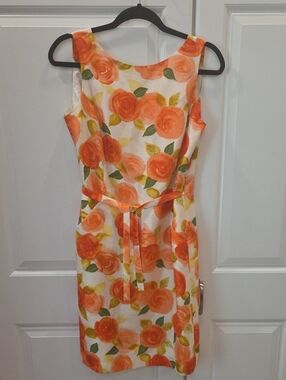Muse 100% Silk wrap Dress size 4